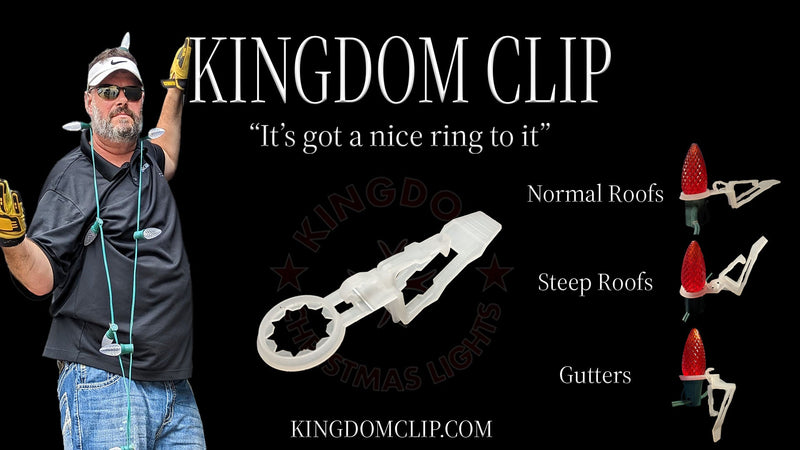 Introducing the Kingdom Clip — The Future of Professional Christmas Light Installation