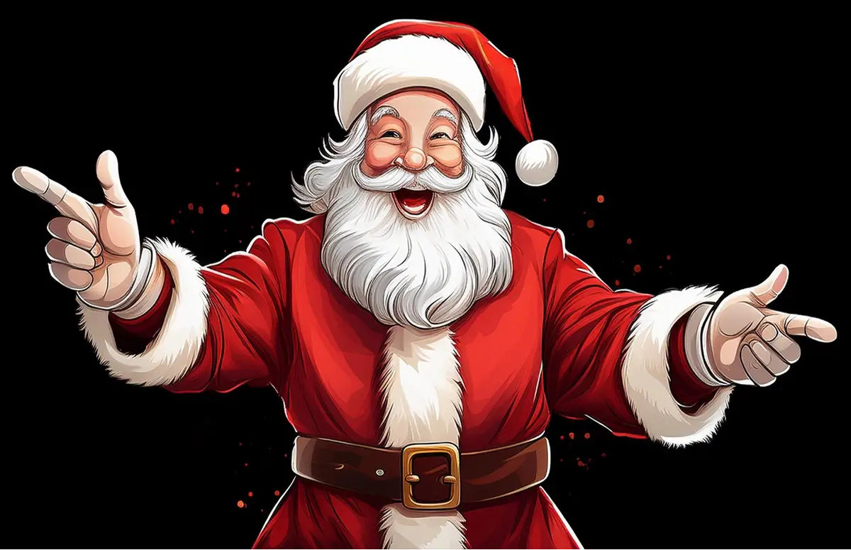 Santa Claus recommends Kingdom Christmas Lights for your Christmas light installation service needs.