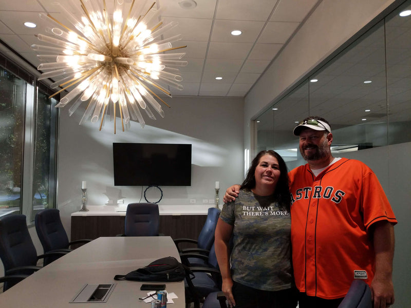 Ron Robey and Laura Robey buying first house