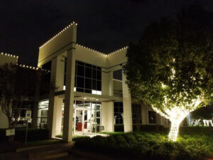 Commercial Building Lighting Installation Near Katy Texas